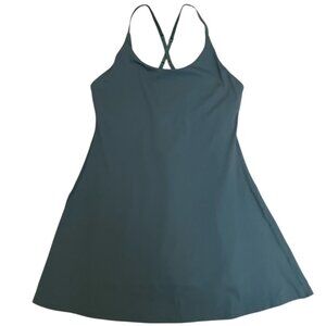 Sleeveless tennis dress in Olive green Size M